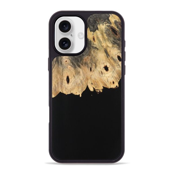 iPhone 16 Plus Wood Phone Case - Dzung (Wood Burl, 743940) Online Hot Sale