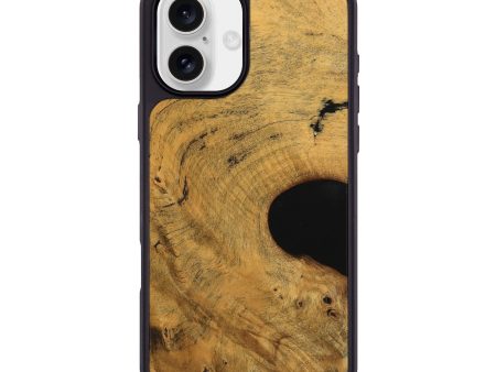 iPhone 16 Plus Wood Phone Case - Sharity (Wood Burl, 743362) Online now