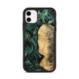 iPhone 11 Wood Phone Case - Danilo (Green, 743935) Hot on Sale