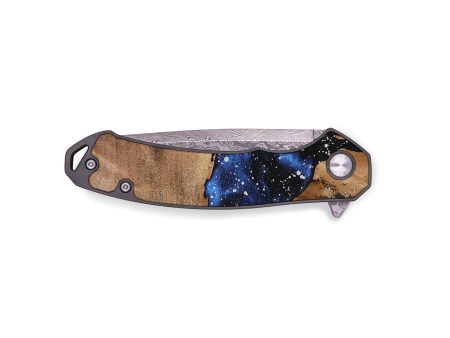 EDC Wood Pocket Knife - Artie (Cosmos, 743557) For Cheap