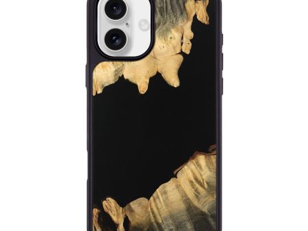 iPhone 16 Plus Wood Phone Case - Trixie (Wood Burl, 743359) Hot on Sale