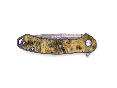 EDC Wood Pocket Knife - Ardisj (Wood Burl, 743488) Cheap