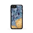 iPhone SE Wood Phone Case - James (Blue, 744007) on Sale