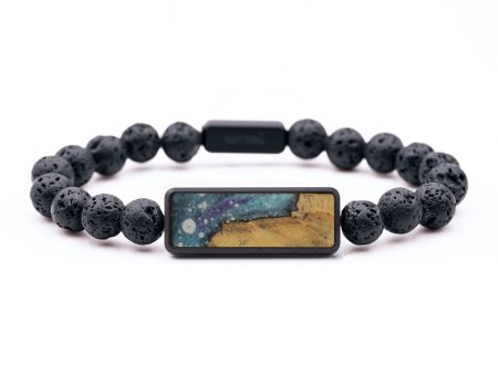 Lava Bead Wood Bracelet - Mateo (Cosmos, 743672) Hot on Sale