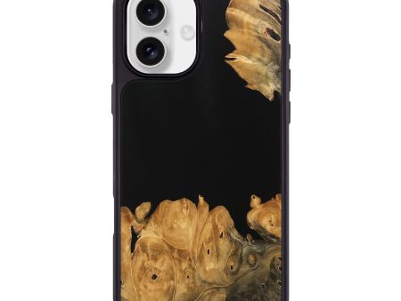 iPhone 16 Plus Wood Phone Case - Papaga (Wood Burl, 743196) Sale