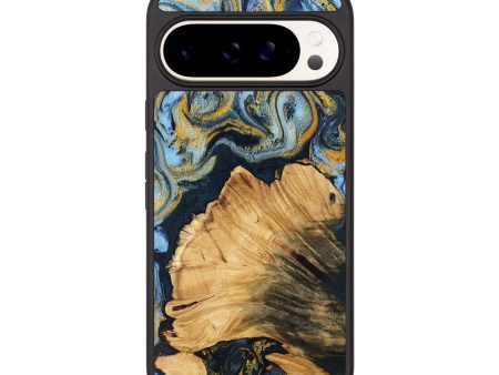 Pixel 9 Pro Wood Phone Case - Lubomyr (Teal & Gold, 743883) Online