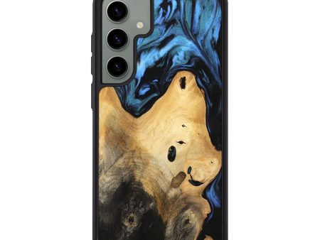 Galaxy S24 Plus Wood Phone Case - Emmy (Blue, 742512) For Cheap