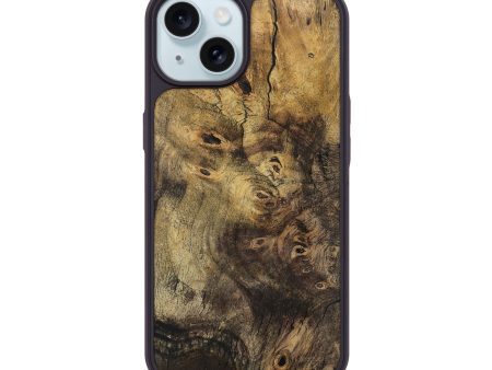 iPhone 15 Wood Phone Case - Ricci (Wood Burl, 743486) Hot on Sale