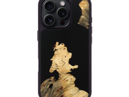 iPhone 16 Pro Wood Phone Case - Gati (Wood Burl, 743941) Online Hot Sale