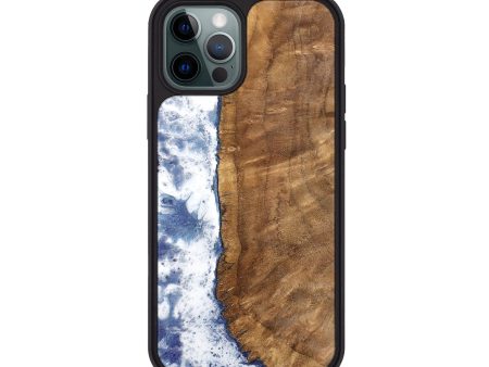 iPhone 12 Pro Wood Phone Case - Danita (Coastal, 742531) Cheap