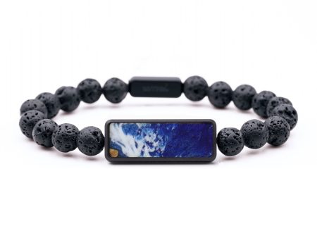 Lava Bead Wood Bracelet - Kira (Coastal, 743708) Discount