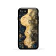 iPhone SE Wood Phone Case - Hamp (Teal & Gold, 743422) For Discount