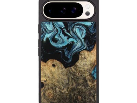 Pixel 9 Pro XL Wood Phone Case - Callum (Blue, 744035) Fashion