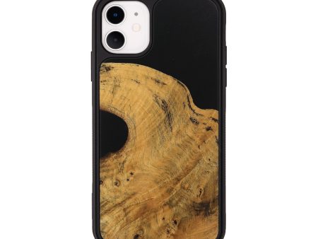 iPhone 11 Wood Phone Case - Yuliana (Wood Burl, 743885) Online Hot Sale