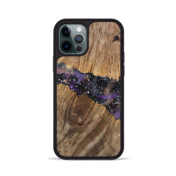 iPhone 12 Pro Wood Phone Case - Steinar (Cosmos, 742424) Discount