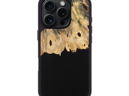 iPhone 16 Pro Wood Phone Case - Dzung (Wood Burl, 743940) Supply