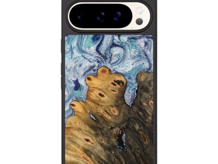 Pixel 9 Pro XL Wood Phone Case - Ange (Blue, 743929) Cheap