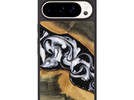 Pixel 9 Pro XL Wood Phone Case - Moina (Black & White, 743126) For Discount