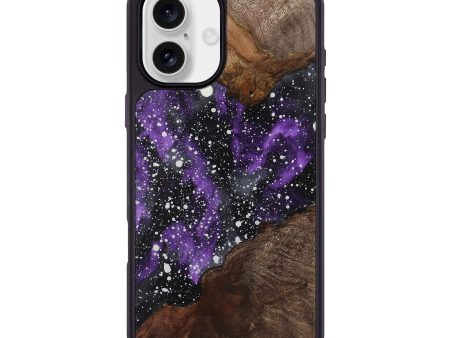 iPhone 16 Plus Wood Phone Case - Miran (Cosmos, 743568) Supply