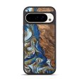 Pixel 9 Pro Wood Phone Case - Jolyn (Teal & Gold, 743068) on Sale