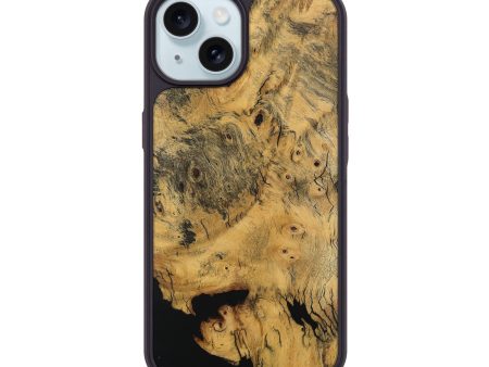 iPhone 15 Wood Phone Case - Rachael (Wood Burl, 743474) Discount