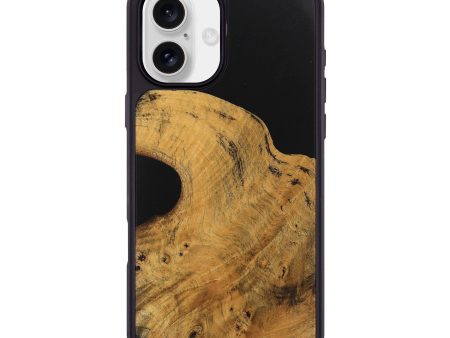 iPhone 16 Plus Wood Phone Case - Yuliana (Wood Burl, 743885) For Sale