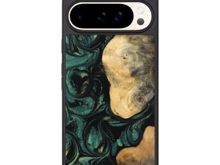 Pixel 9 Pro XL Wood Phone Case - Ragu (Green, 744056) For Discount