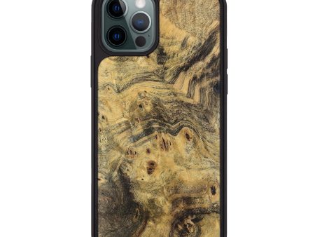 iPhone 12 Pro Max Wood Phone Case - Ardisj (Wood Burl, 743488) Fashion