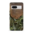 Pixel 7 Wood Live Edge Phone Case - Caralie (Green, 742573) For Sale