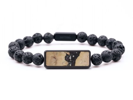 Lava Bead Wood Bracelet - Kimberly (Cosmos, 743746) For Cheap