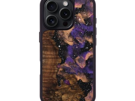 iPhone 16 Pro Wood Phone Case - Webster (Cosmos, 742755) For Sale