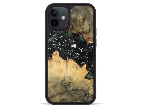 iPhone 12 mini Wood Phone Case - Elysha (Cosmos, 742991) For Cheap