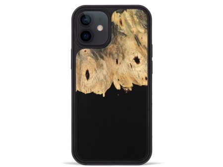 iPhone 12 mini Wood Phone Case - Dzung (Wood Burl, 743940) Hot on Sale