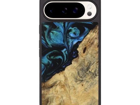 Pixel 9 Pro XL Wood Phone Case - Kiam (Blue, 743089) Fashion