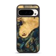 Pixel 9 Wood Phone Case - Kippie (Teal & Gold, 743419) Online