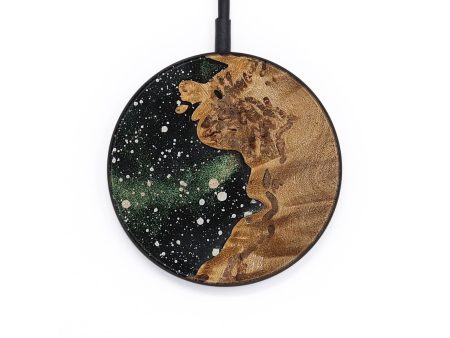 Circle Wood Wireless Charger - Adriene (Cosmos, 743165) Discount