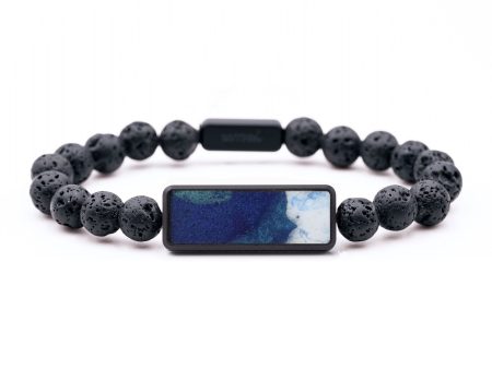 Lava Bead Wood Bracelet - Lorene (Coastal, 743710) Online Sale