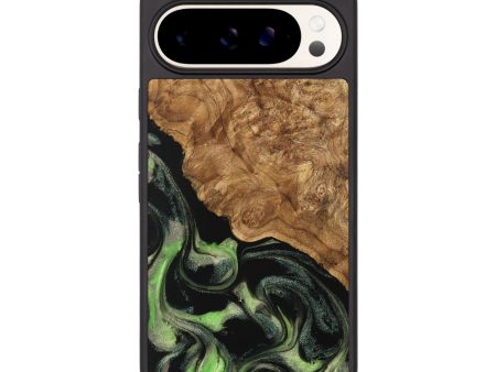 Pixel 9 Pro XL Wood Phone Case - Bunnie (Green, 742780) Hot on Sale